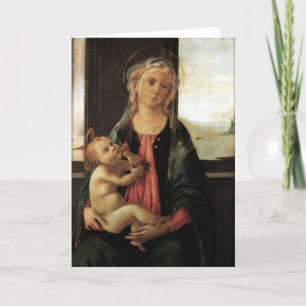 Madonna of the Sea - Sandro Botticelli - c1477 Card