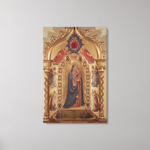 Madonna of the Stars Canvas Print