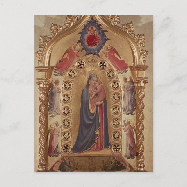 Madonna of the Stars Postcard (Front)