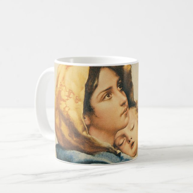 Madonna of the streets - Roberto Ferruzzi Coffee Mug (Front Left)