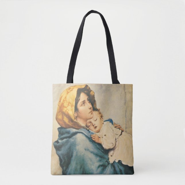 Madonna of the streets - Roberto Ferruzzi Tote Bag (Front)