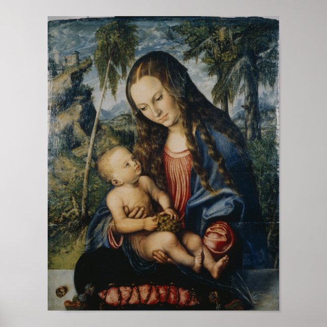 Madonna under the fir tree, c.1510 poster (Front)