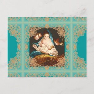 Madonna With Baby Jesus by Carlo Maratta (postcard Holiday Postcard