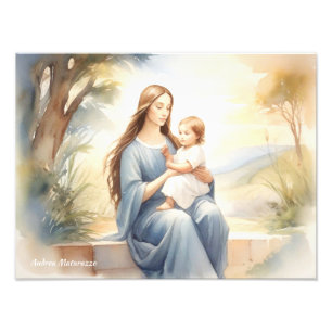 Madonna with Child Jesus Photo Print