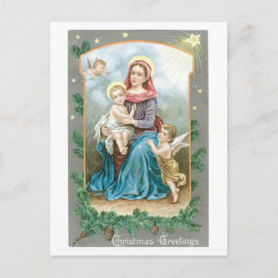 Madonna with Christ Child Postcard