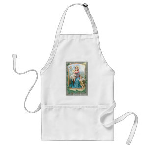 Madonna with Christ Child Standard Apron