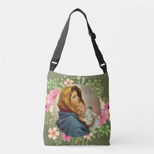 Madonnina Madonna of the Streets Ferruzzi Mary Crossbody Bag (Front)