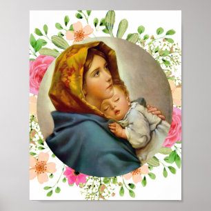 Madonnina Madonna of the Streets Ferruzzi Mary Poster