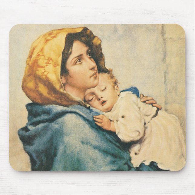 Madonnina Madonna of the streets Roberto Feruzzi Mouse Mat (Front)