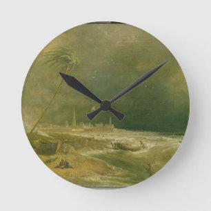 Madras, or Fort St. George, in the Bay of Bengal - Round Clock