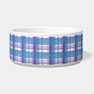 Madras Plaid Blue and Purple