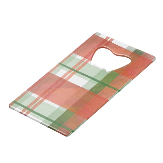 Madras Plaid Christmas (Front Angled)