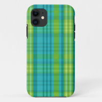 Madras Plaid Preppy School Girl Stylish Cell Phone