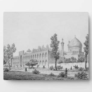 Madrasa-yi Masjid-i Shah Sultan Hussein, in Isfaha Plaque