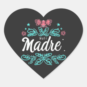 Madre Heart Sticker