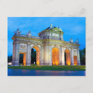 Madrid 001A Postcard