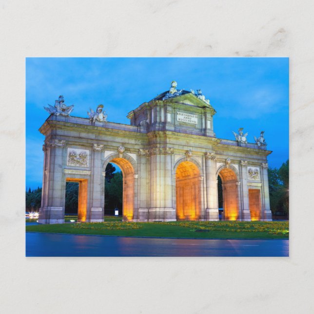 Madrid 001A Postcard (Front)