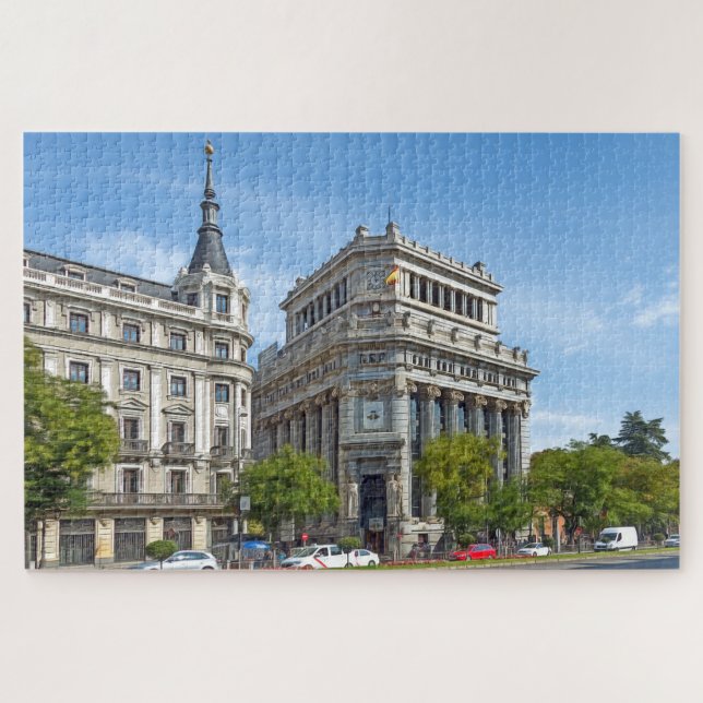 Madrid. #14.   jigsaw puzzle (Horizontal)