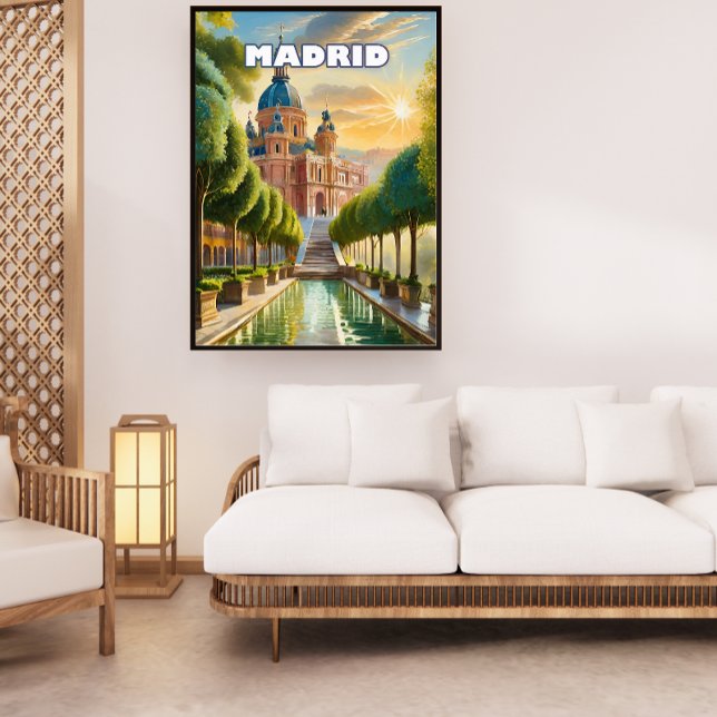 Madrid, an enchanting city, where you love to get  poster (Creator Uploaded)