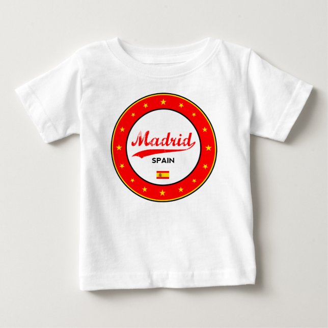 Madrid Baby T-Shirt (Front)