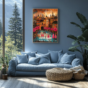 Madrid: City of Palacios Poster