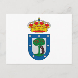 Madrid Coat of Arms Postcard