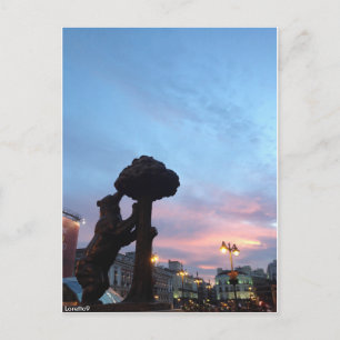 Madrid - El Oso y el Madroño Postcard