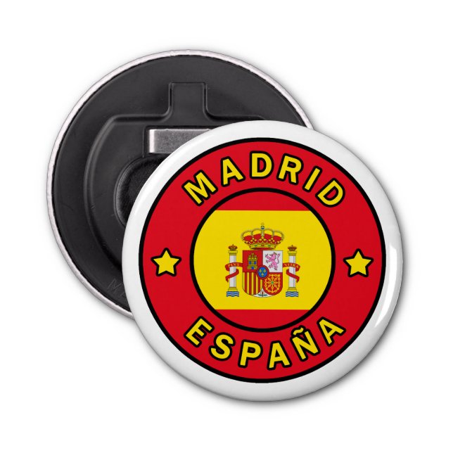 Madrid España Bottle Opener (Front)