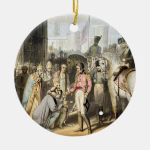 Madrid, from 'The Victories of the Duke of Welling Ceramic Tree Decoration