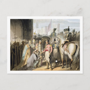Madrid, from 'The Victories of the Duke of Welling Postcard