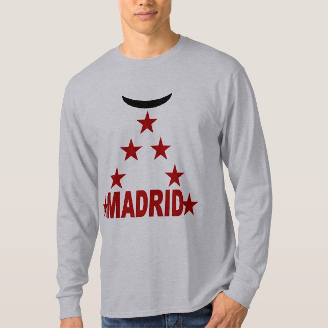 MADRID gray T-shirt (Front)