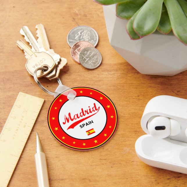 Madrid Key Ring (Desk)