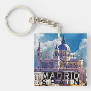 Madrid Key Ring