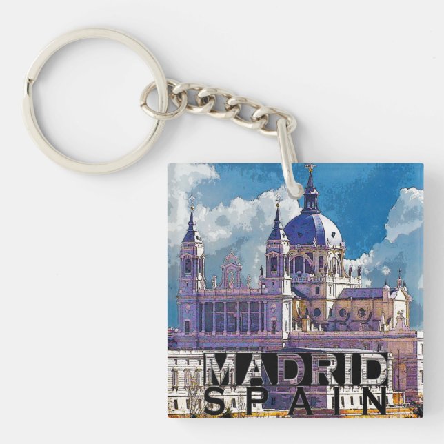 Madrid Key Ring (Front)