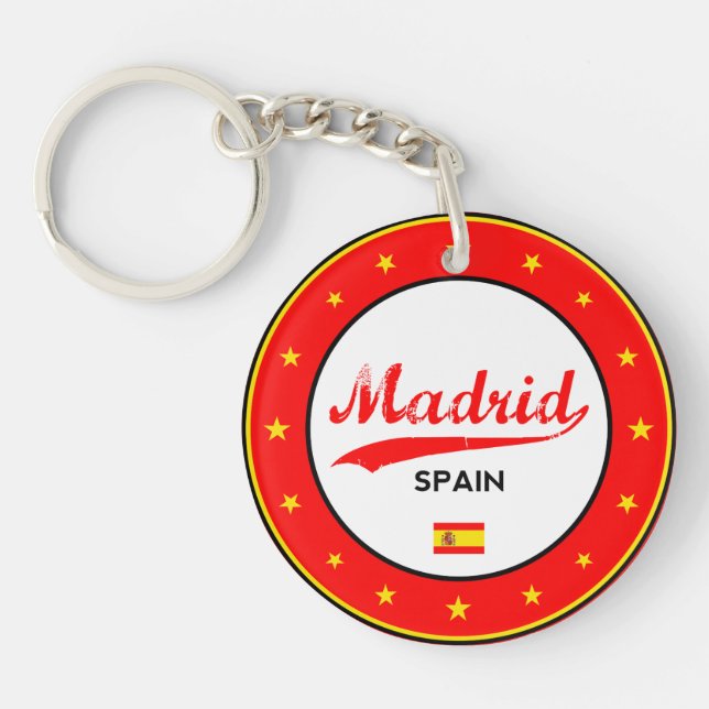 Madrid Key Ring (Front)