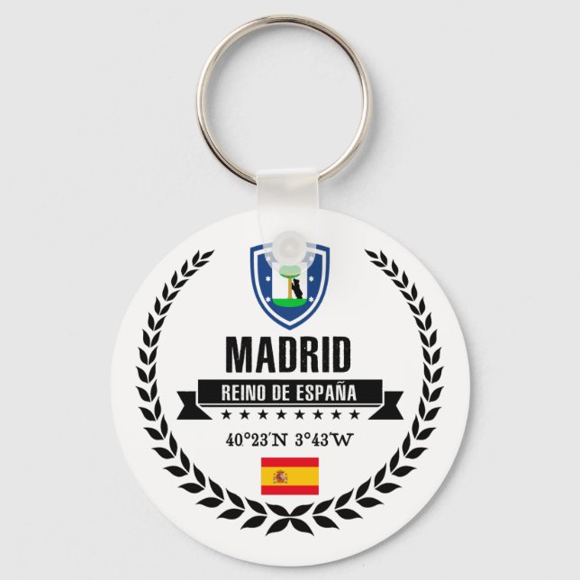 Madrid Key Ring (Front)