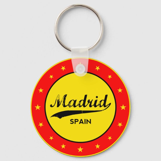 Madrid Key Ring (Front)