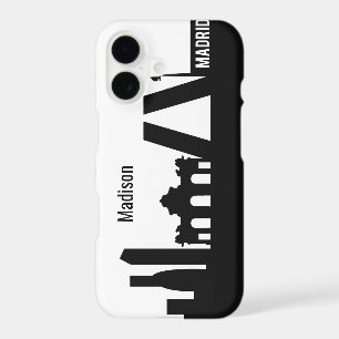 Madrid Landmarks custom name phone cases