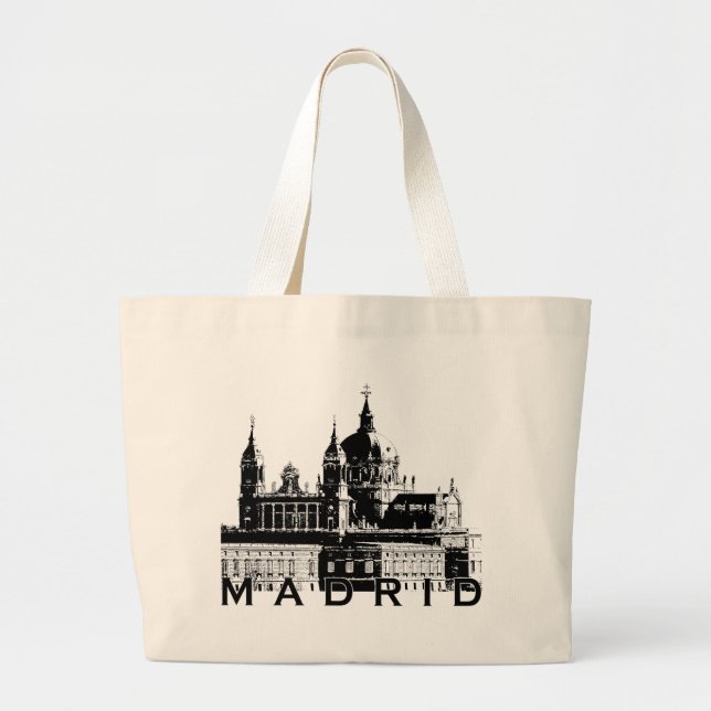 Madrid Large Tote Bag (Front)
