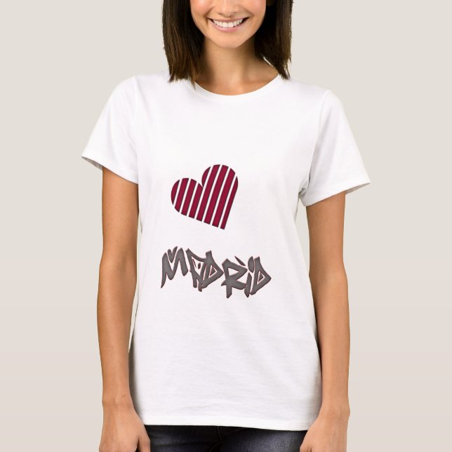 Madrid Love T-Shirt (Front)