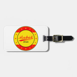 Madrid Luggage Tag