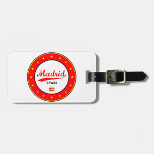 Madrid Luggage Tag