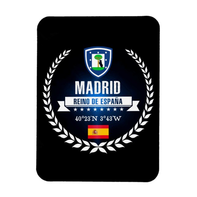 Madrid Magnet (Vertical)