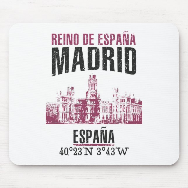 Madrid Mouse Mat (Front)
