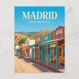 Madrid New Mexico Postcard