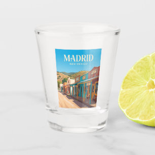 Madrid New Mexico Shot Glass