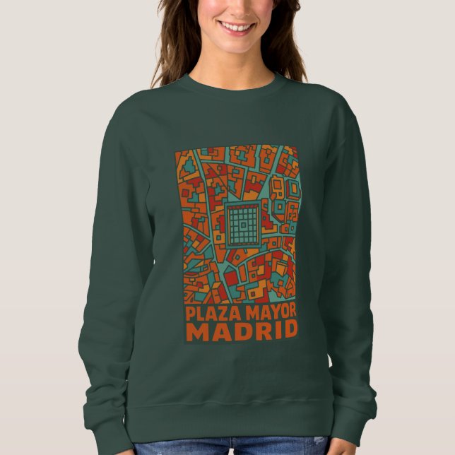 Madrid Plaza Mayor Sweatshirt (Front)