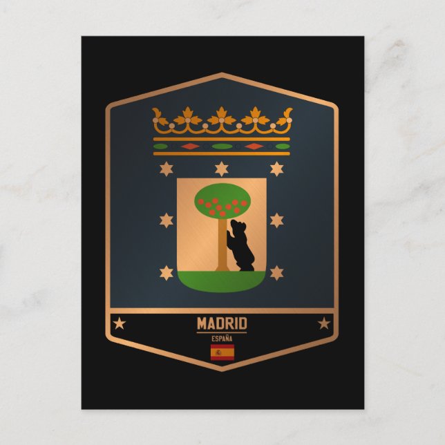 Madrid Postcard (Front)