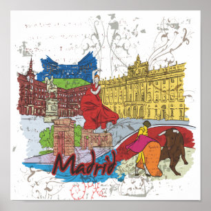 Madrid Poster