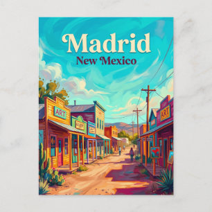 Madrid, Santa Fe USA Postcard